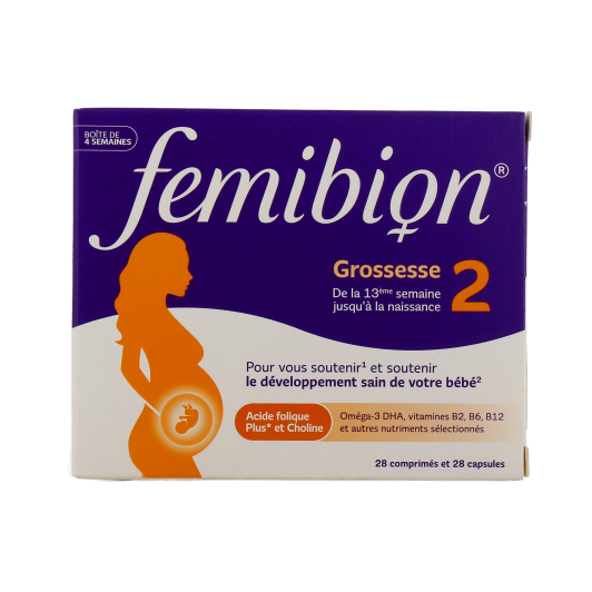Femibion Grossesse 1 & 2 - Complément alimentaire maman et bébé