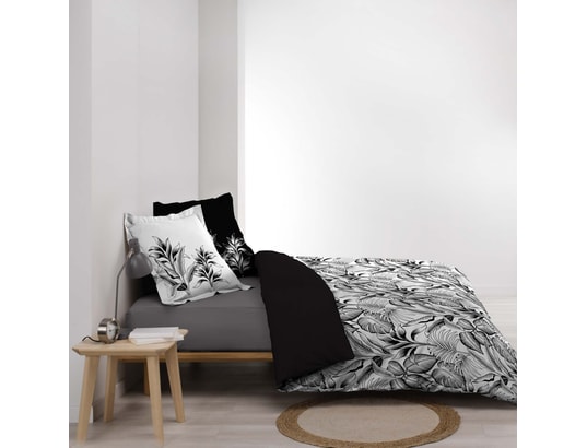 DOUCEUR D'INTERIEUR - Ensemble couette + 2 oreillers Parure de lit punta - 100% coton - 240 x 260 cm