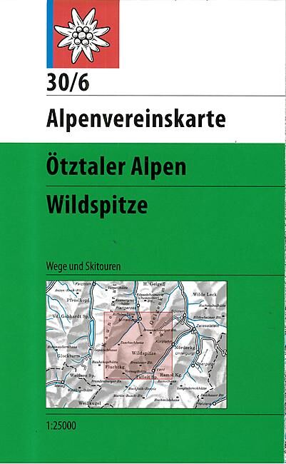 ALPENVEREIN - 30 6 OZTALER ALPEN WILDSITZE 1 25 000