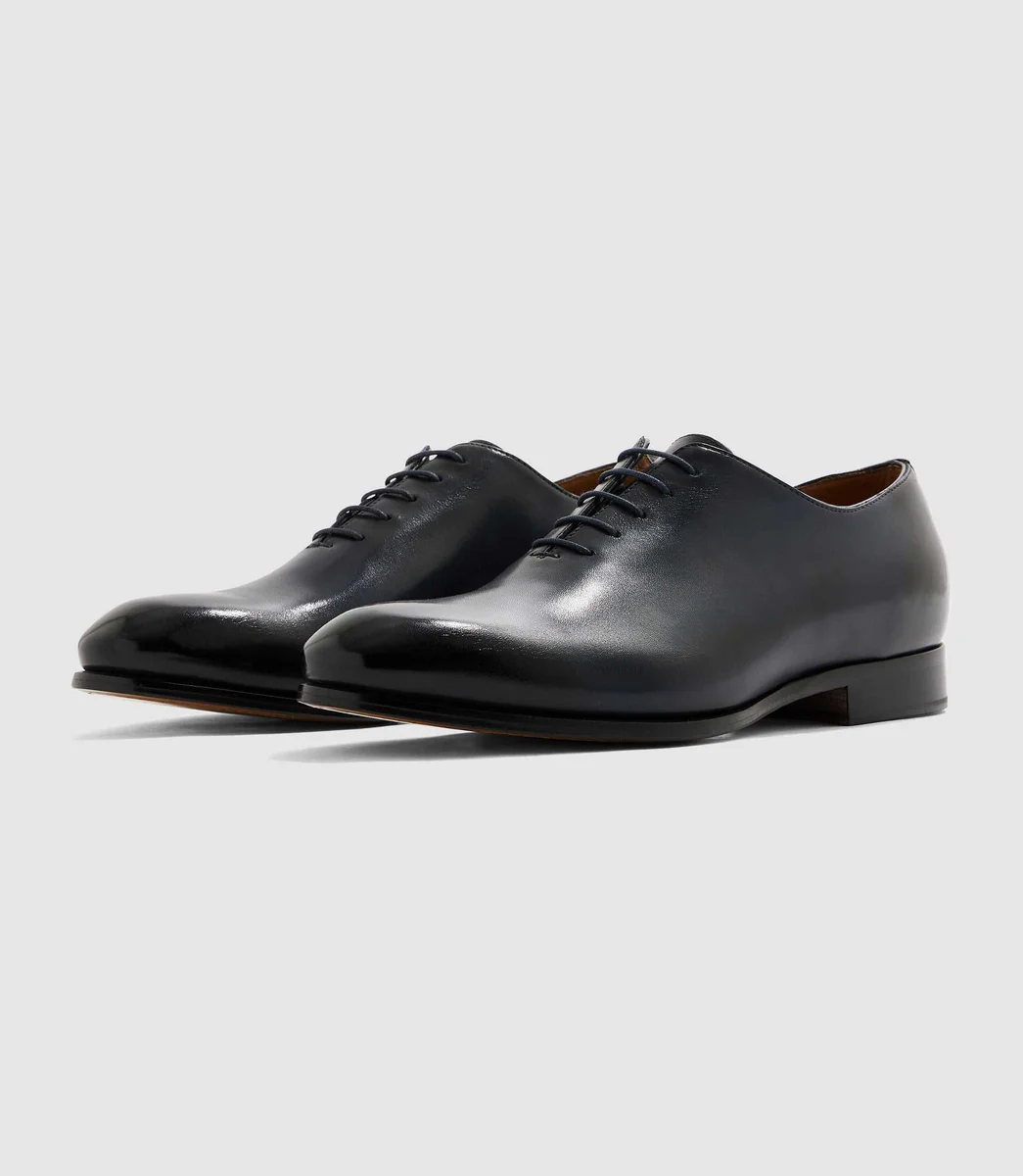 Richelieu couture marine 