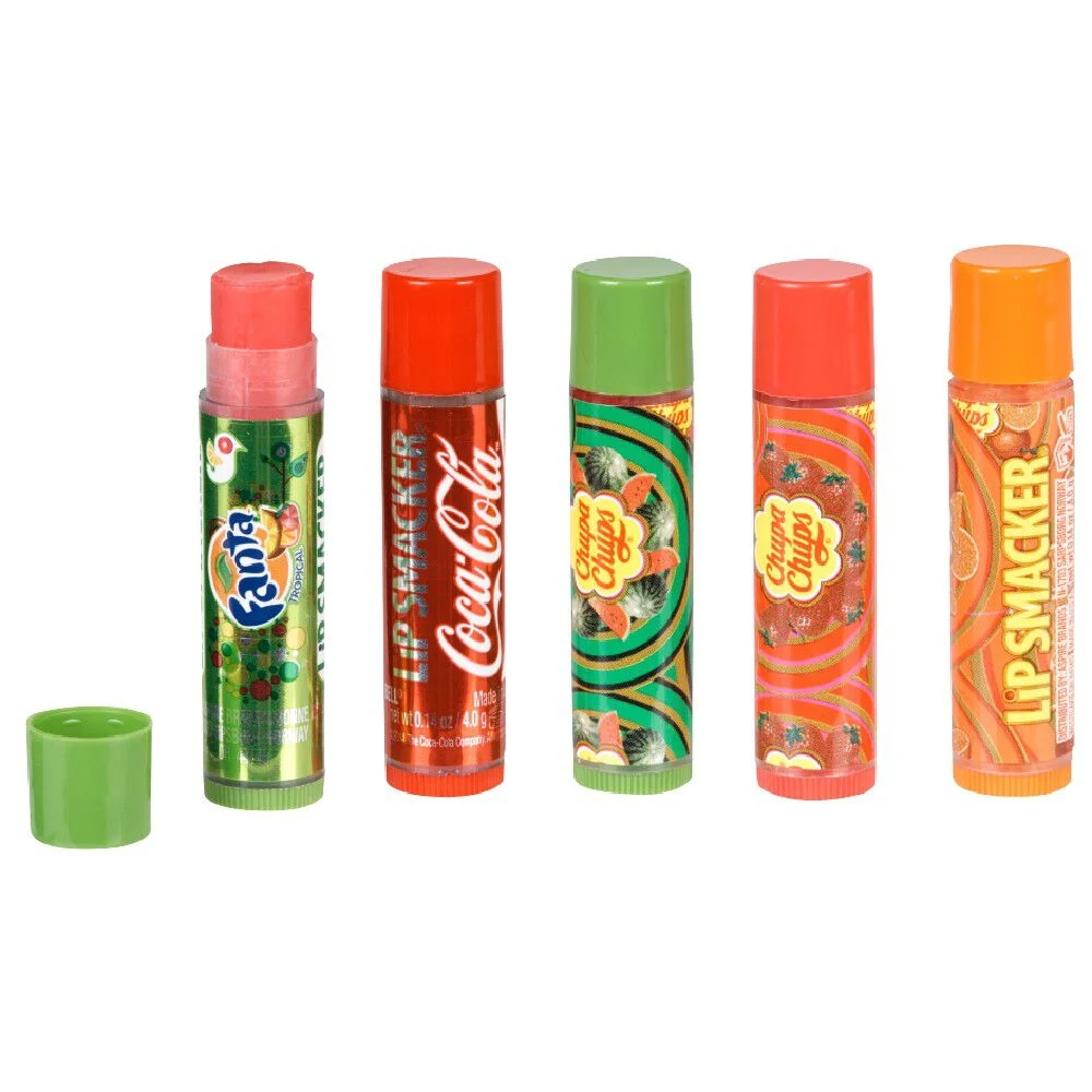 Baume lèvre parfumé Coca-Cola Fanta Chupa-Chups