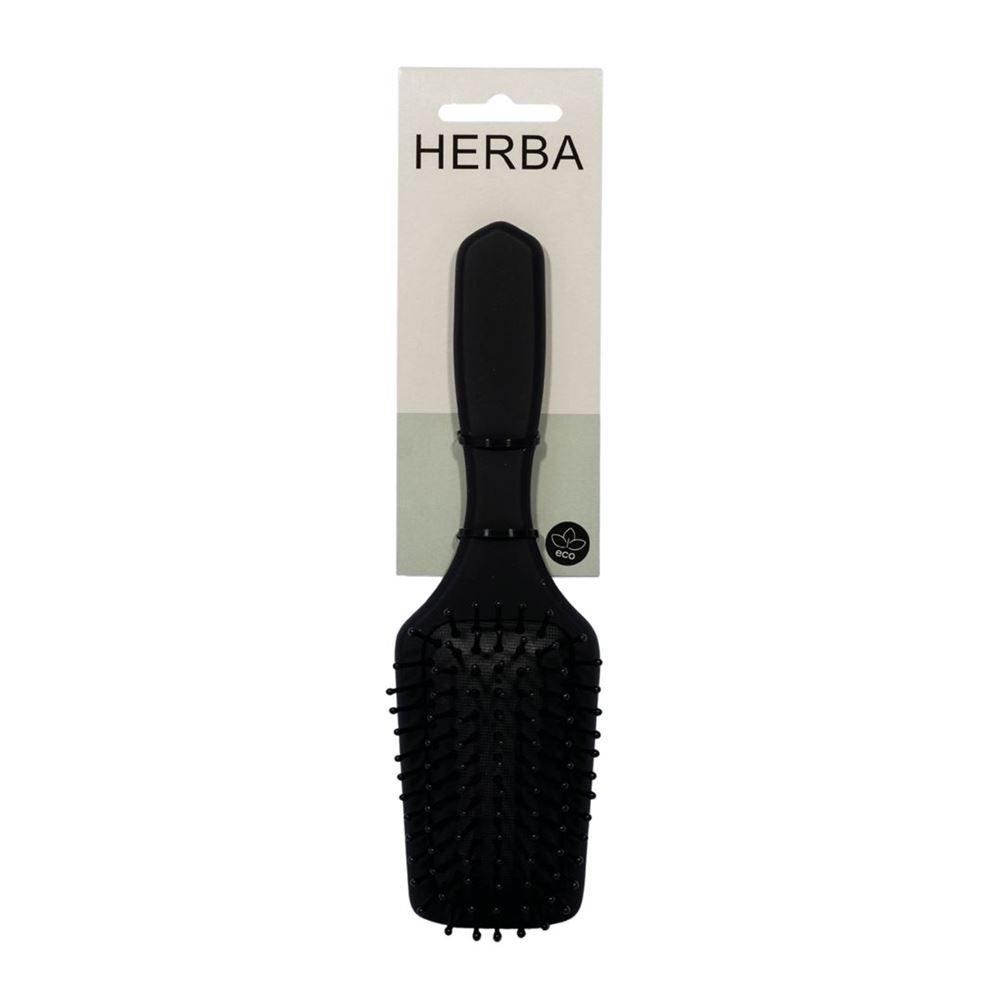 HERBA Mini Haarbürste Softtouch schwarz 1 Stk