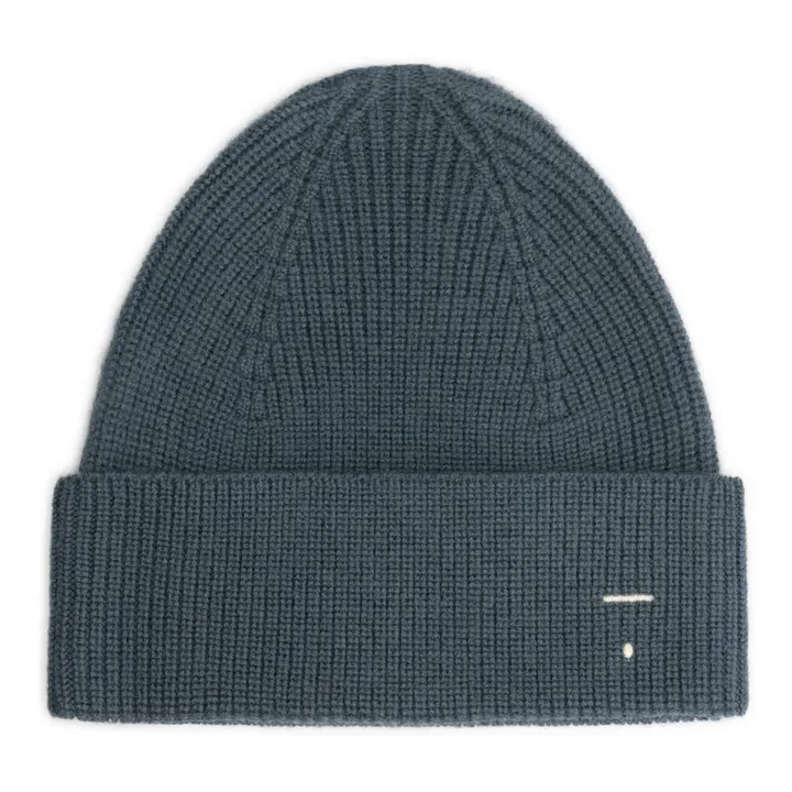 Gray Label Bonnet en Maille | Bleu gris