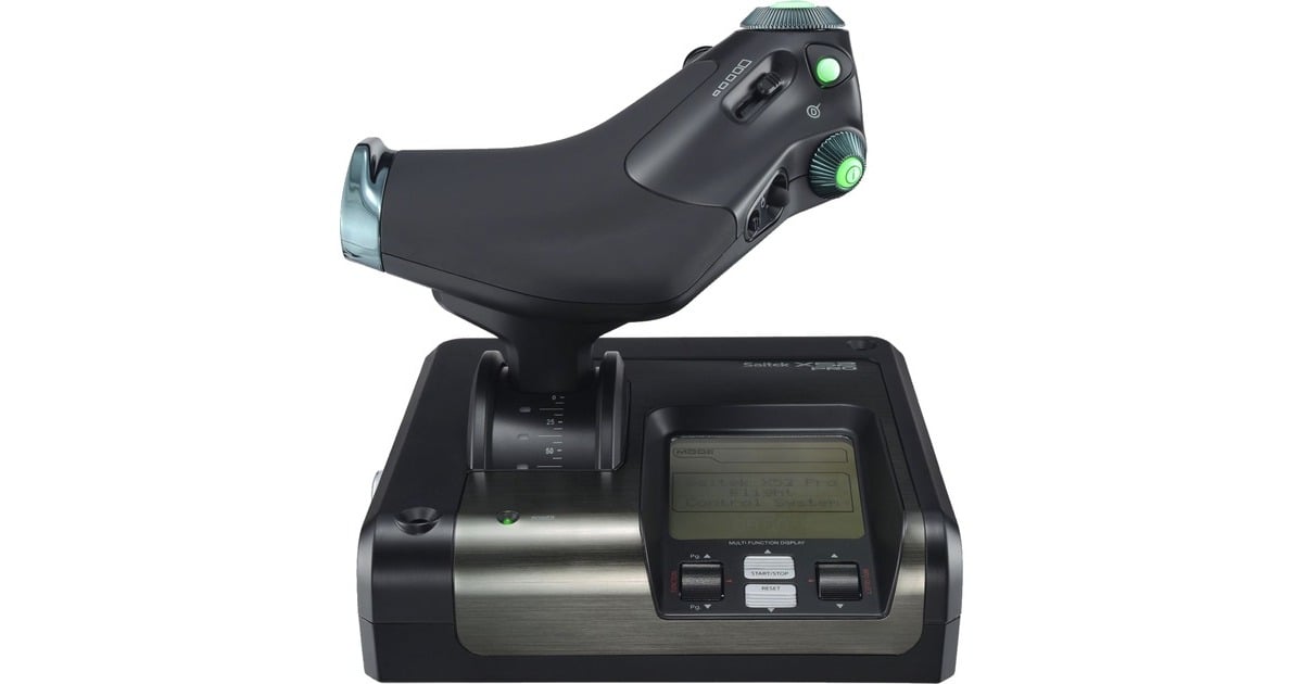 Logitech GSaitek Pro Flight X52 Pro Flight System gaming hotas