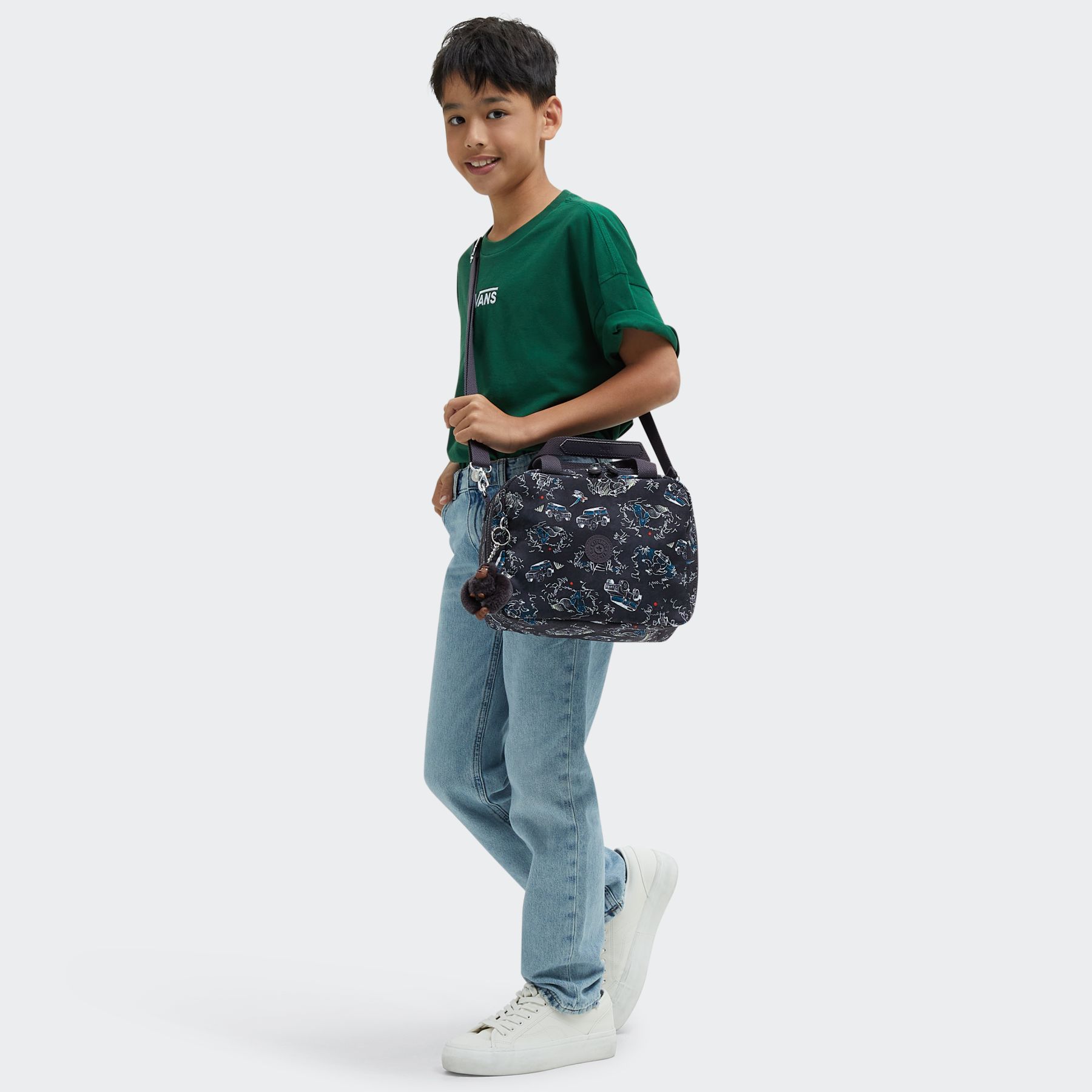 MIYO Sac repas moyen avec pochette de maintien pour trolley - Jungle Fun Race