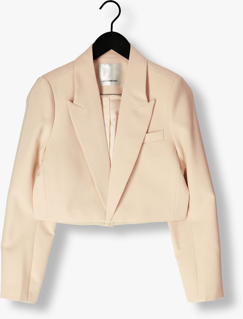 CO\\'COUTURE beige co'couture blazer vola crop blazer