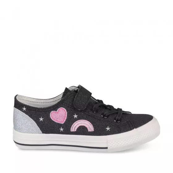 Baskets NOIR LOVELY SKULL