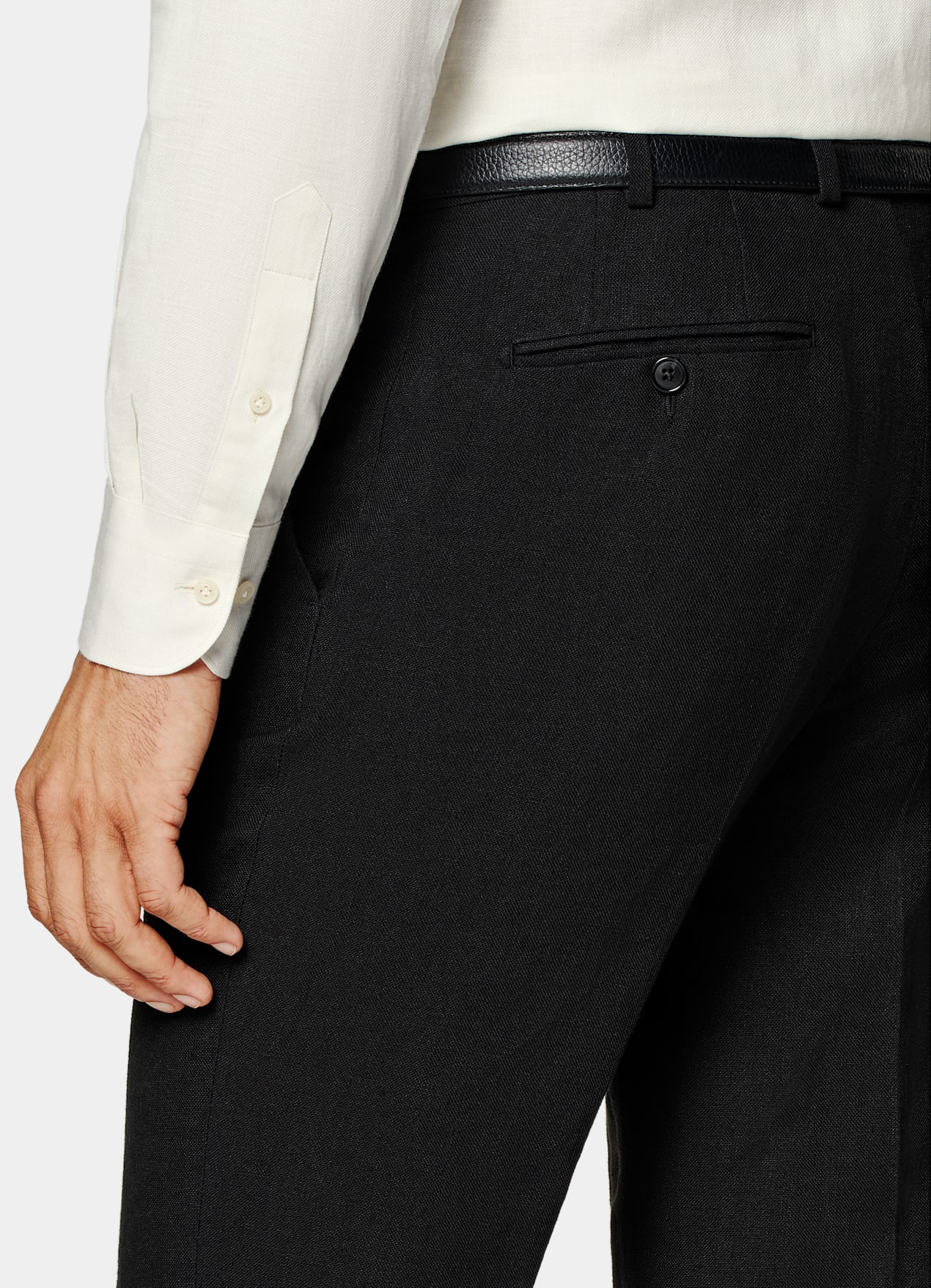 Costume Roma coupe Relaxed noir