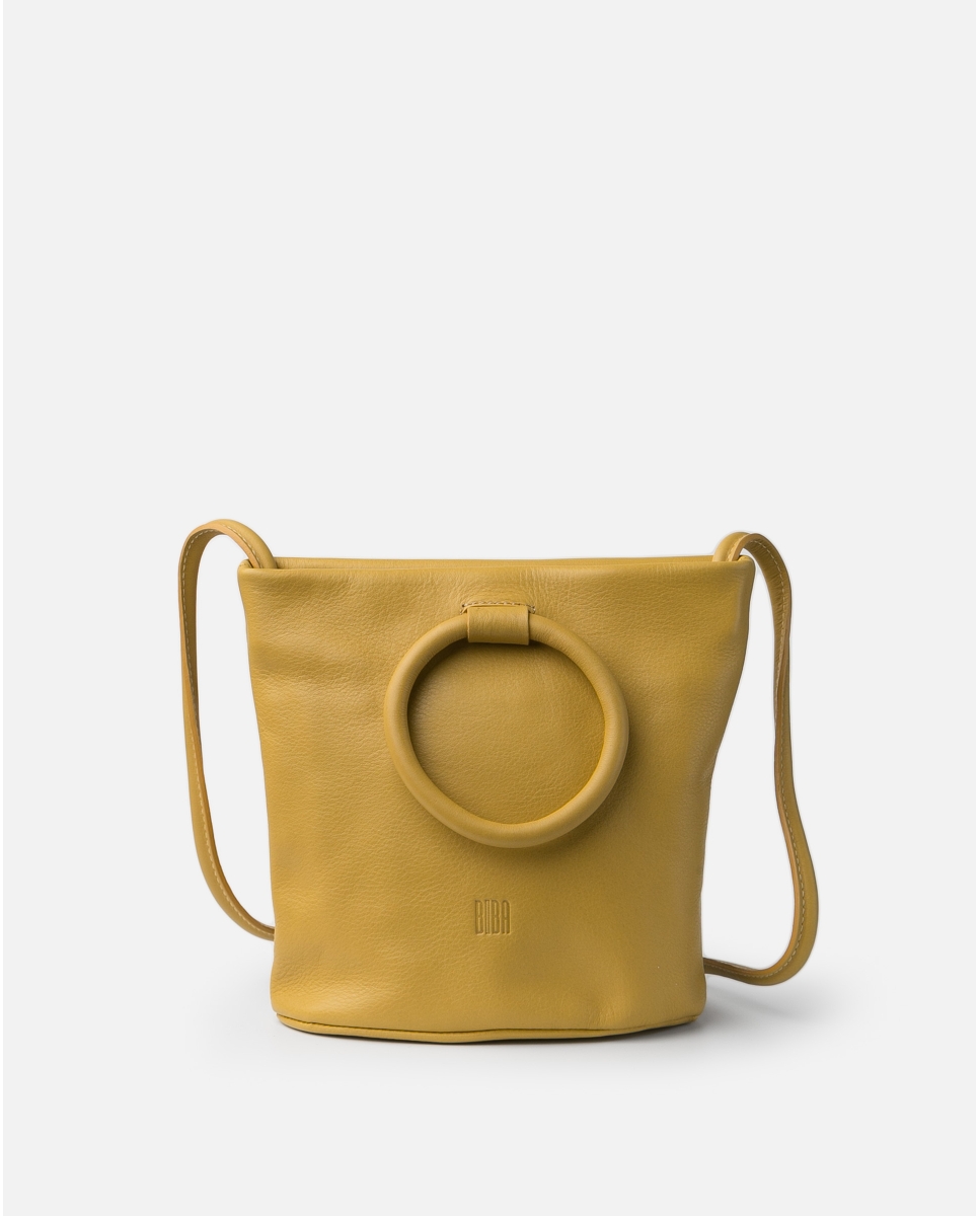 Biba Barcelona Oasis Handtas Mustard