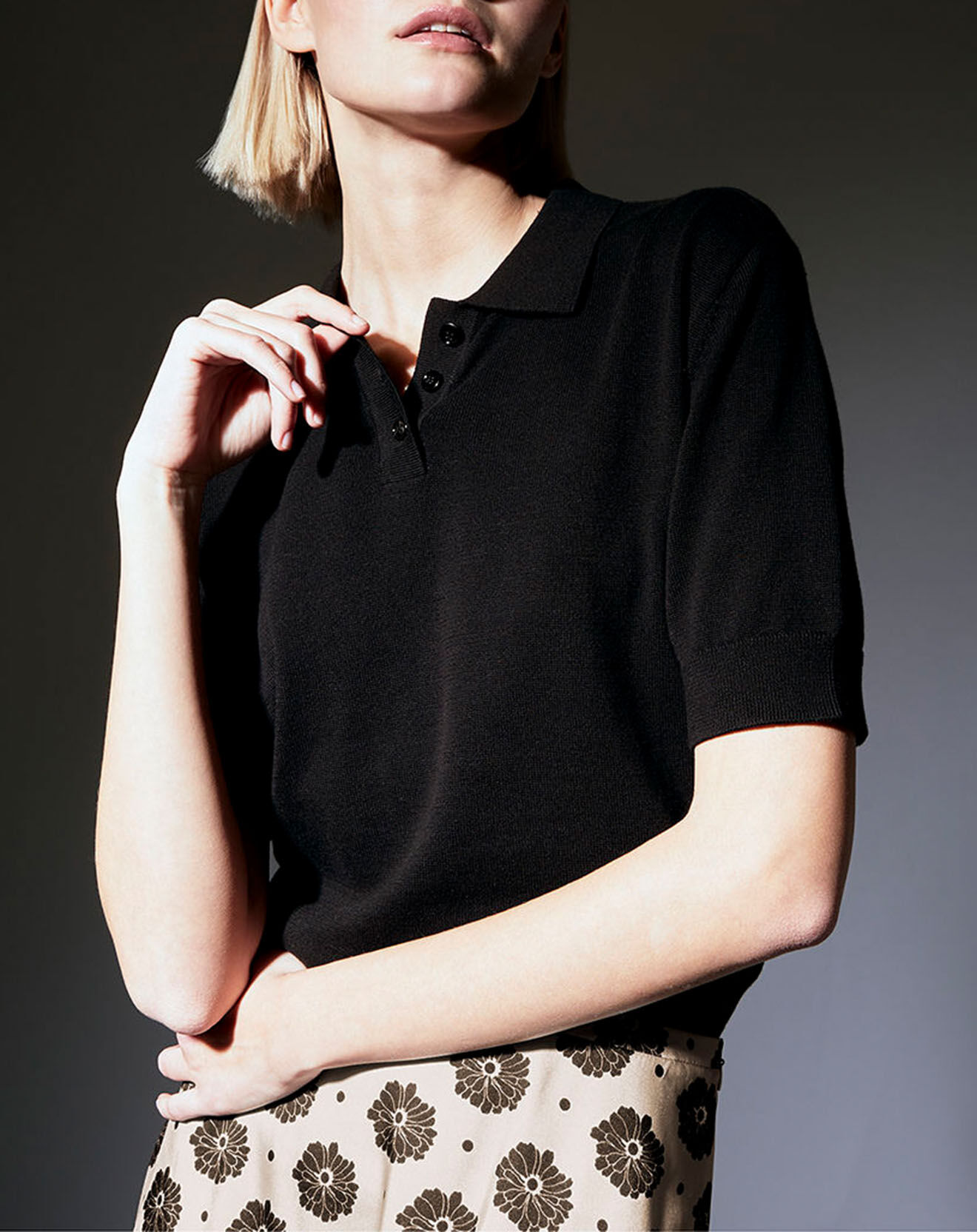 Jodhpur T-shirt Roky noir