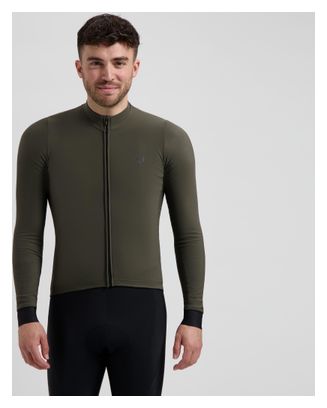 Maillot cycliste manches longues - Homme - Vert - Rogelli Signature