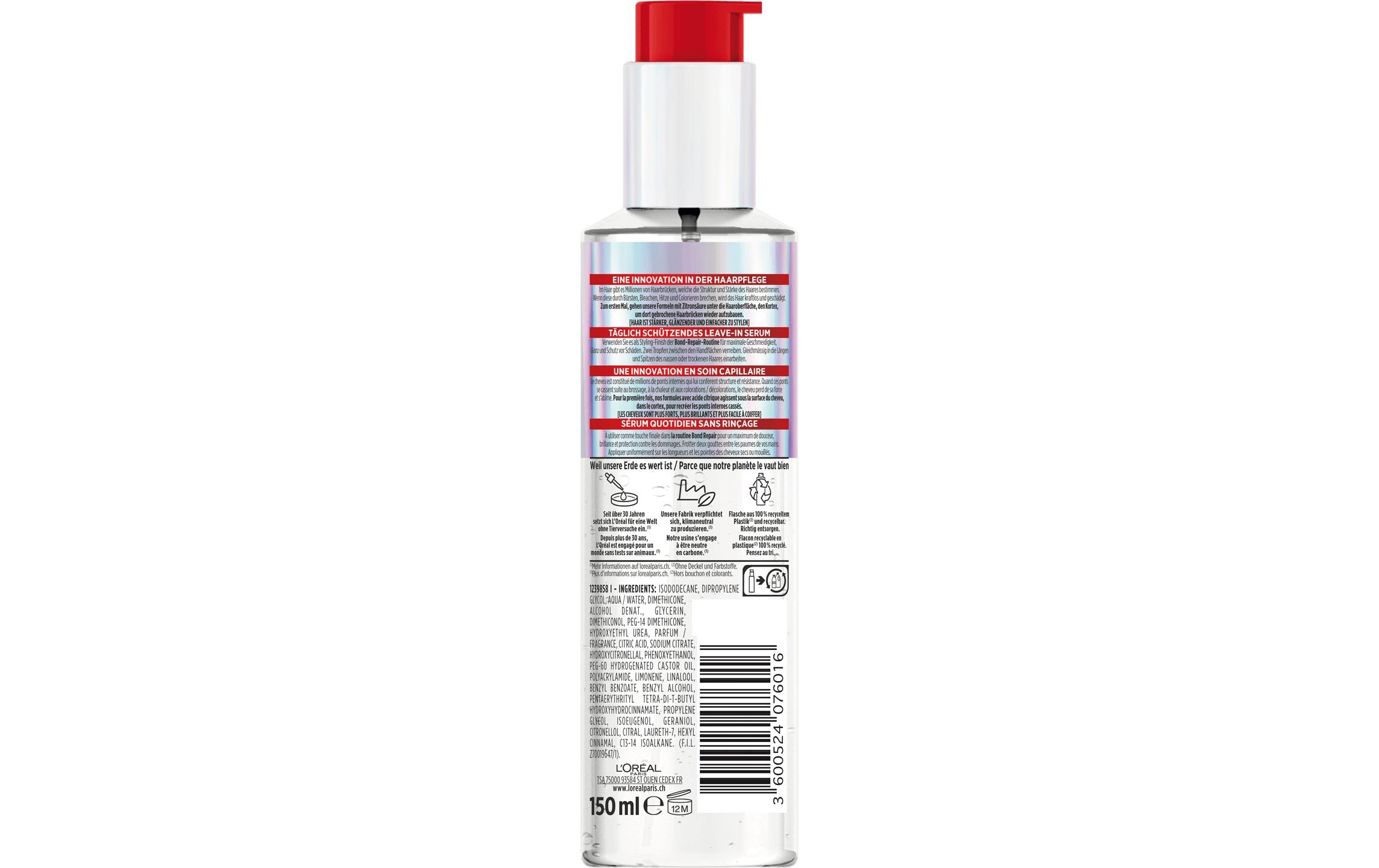 Leave In Bond Repair 150 mlSerum für stärkeres, glänzenderes Haar