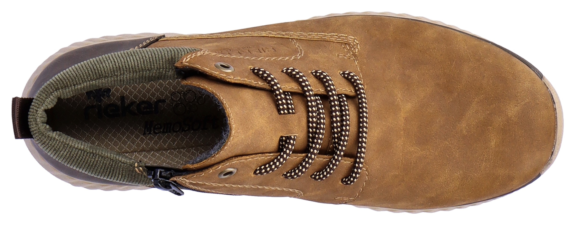 Rieker Schnürboots  in aktueller Used-Optik
