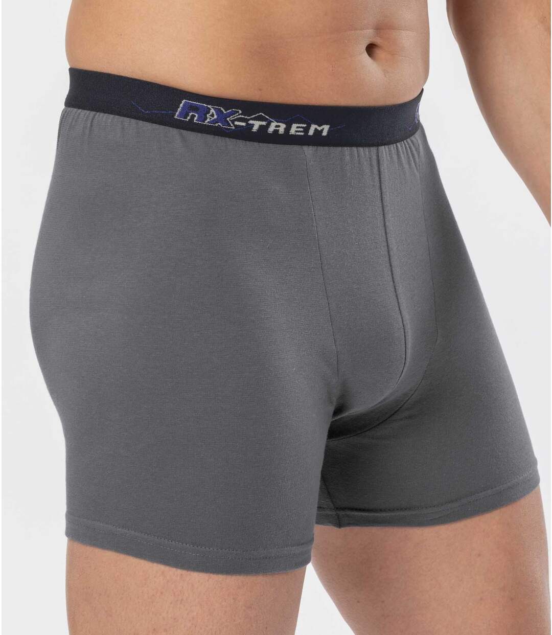 Lot de 6 Boxers Stretch Unis RX-Trem