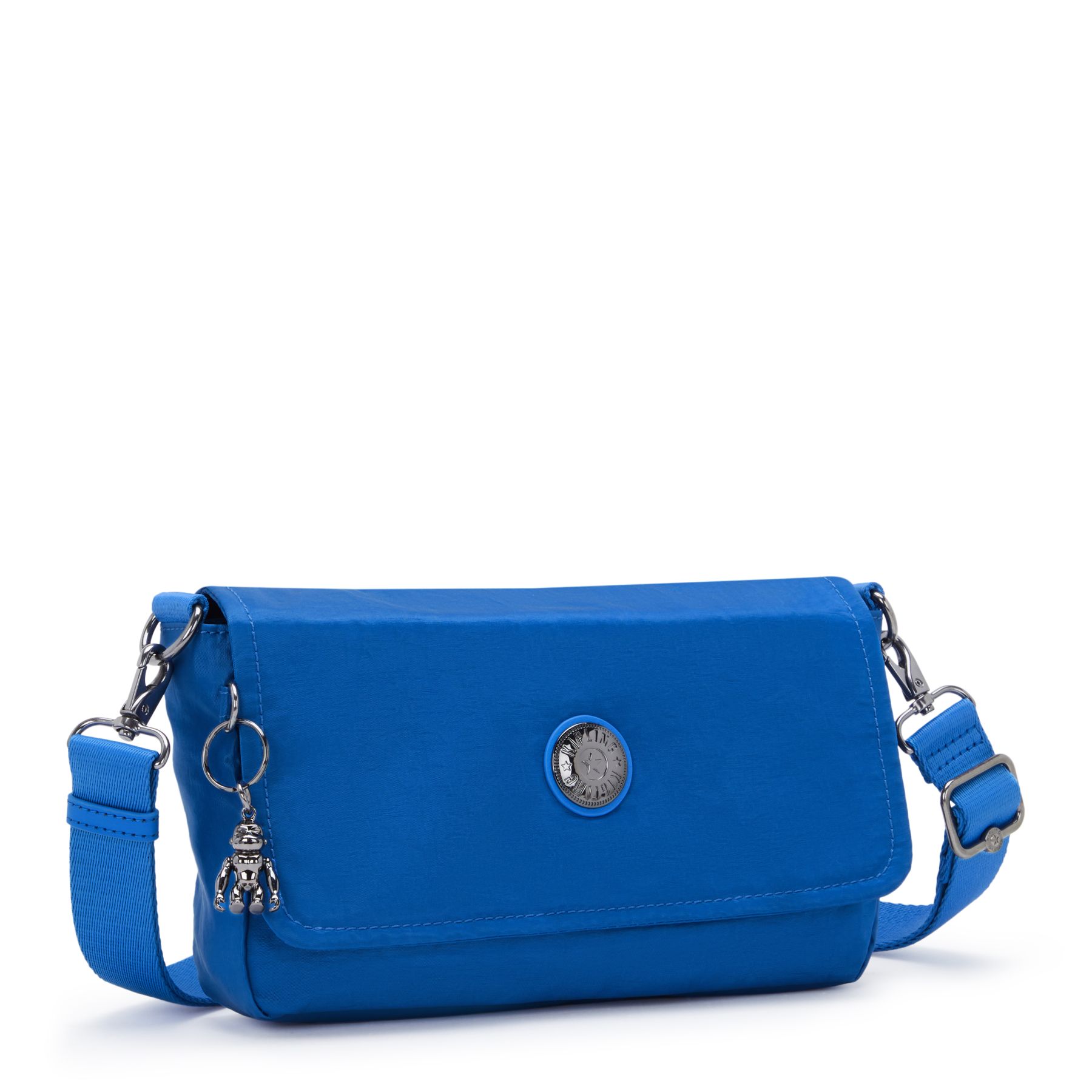 ARAS Petit sac à bandoulière avec sangle amovible - Satin Blue