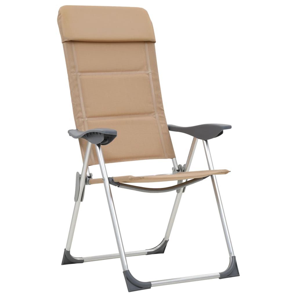 Cadeira de camping Vidaxl 58 x 69 x 86-111 cm