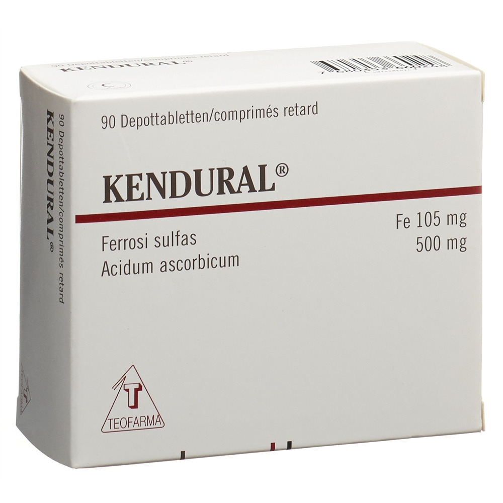 Kendural Ret Tabl Blist 90 Stk