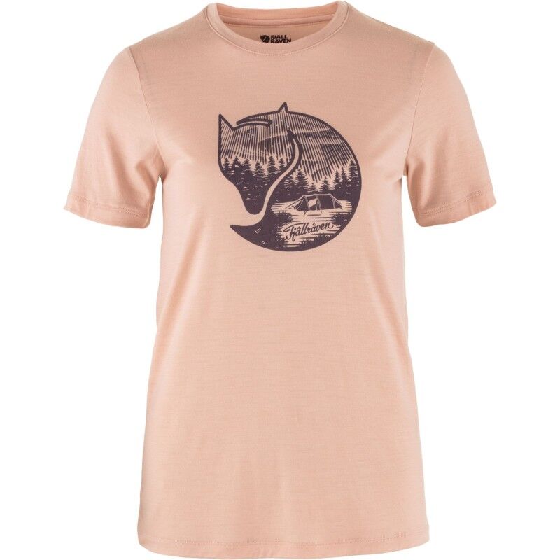 Abisko Wool Fox SS - T-shirt femme