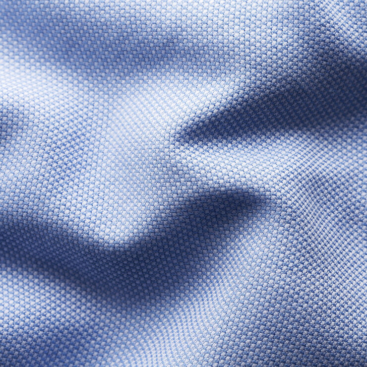 ETON Light Blue Royal Oxford Shirt - Slim Fit Blå