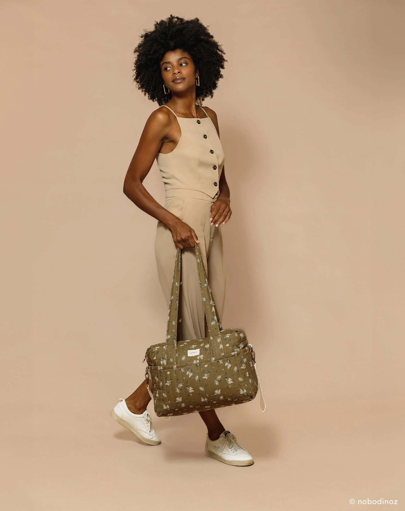 Sac pour poussette stories | Kaki