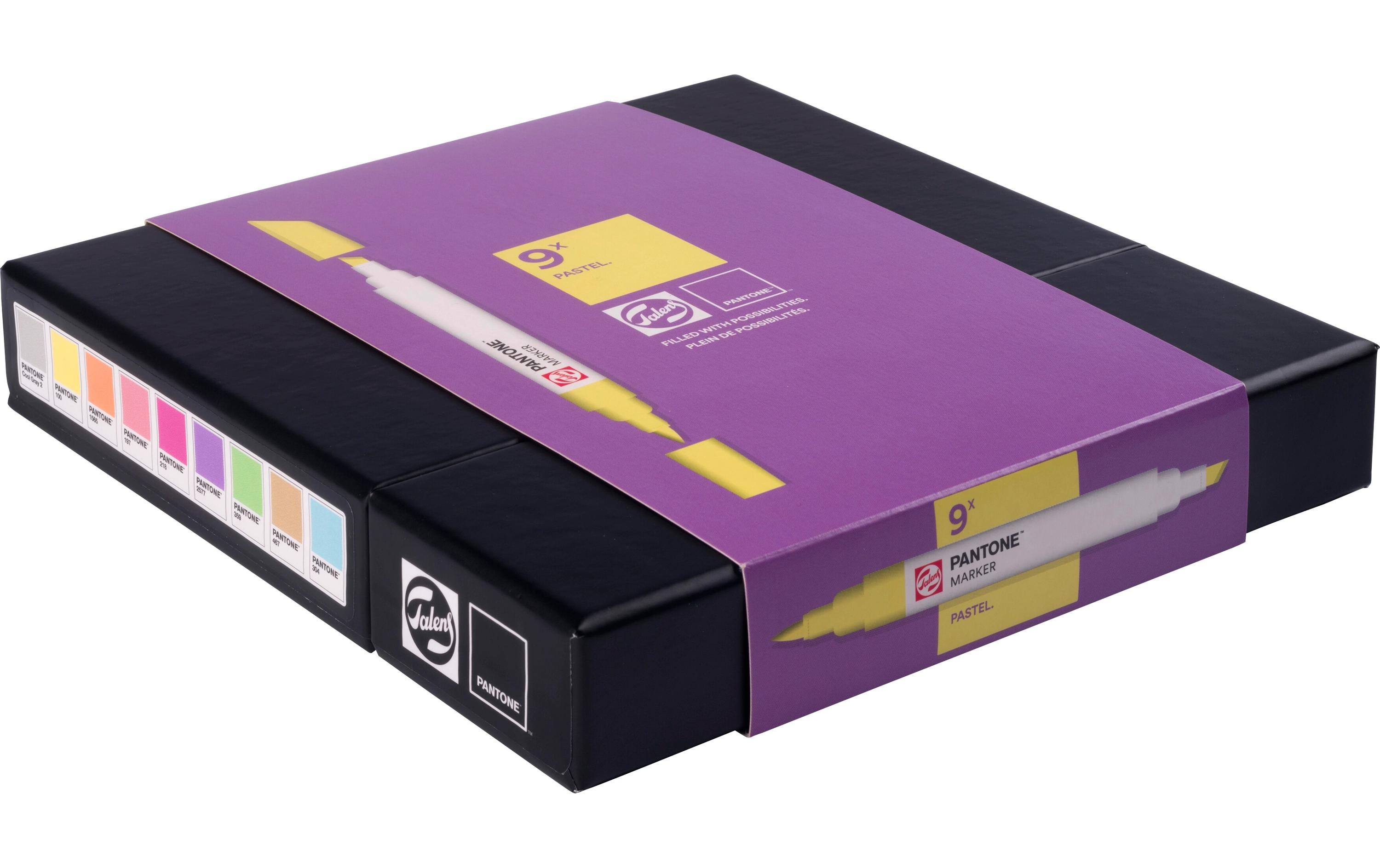 Pantone Marker Set 9x PastelWasserbasierte Marker