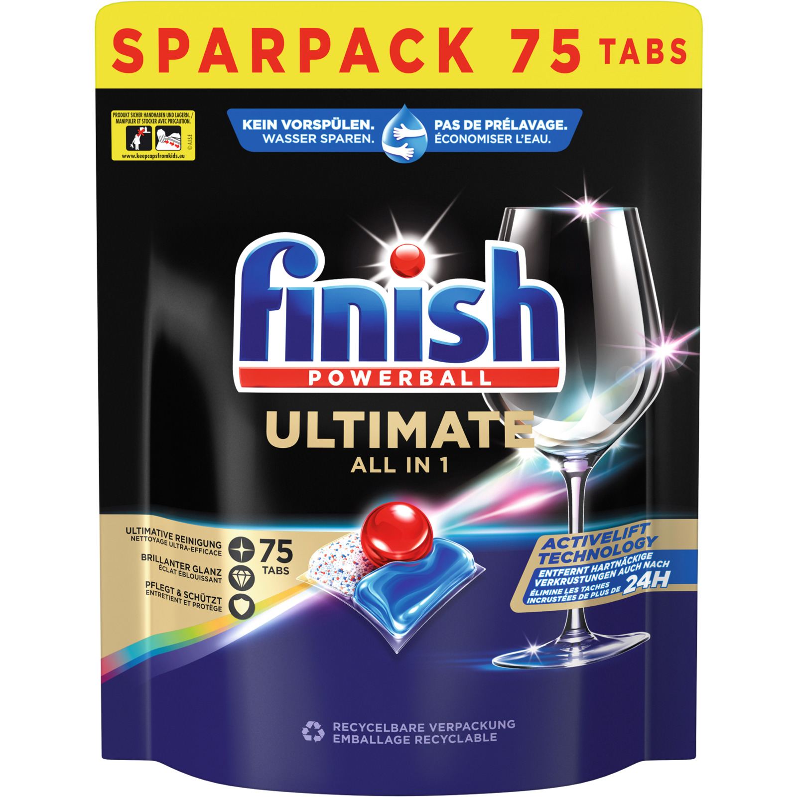 Finish Quantum Ultim Tabs Regular 75er