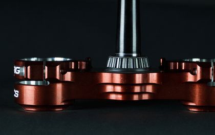 Tés de fourche Xtrig ROCS Tech orange offset 22mm