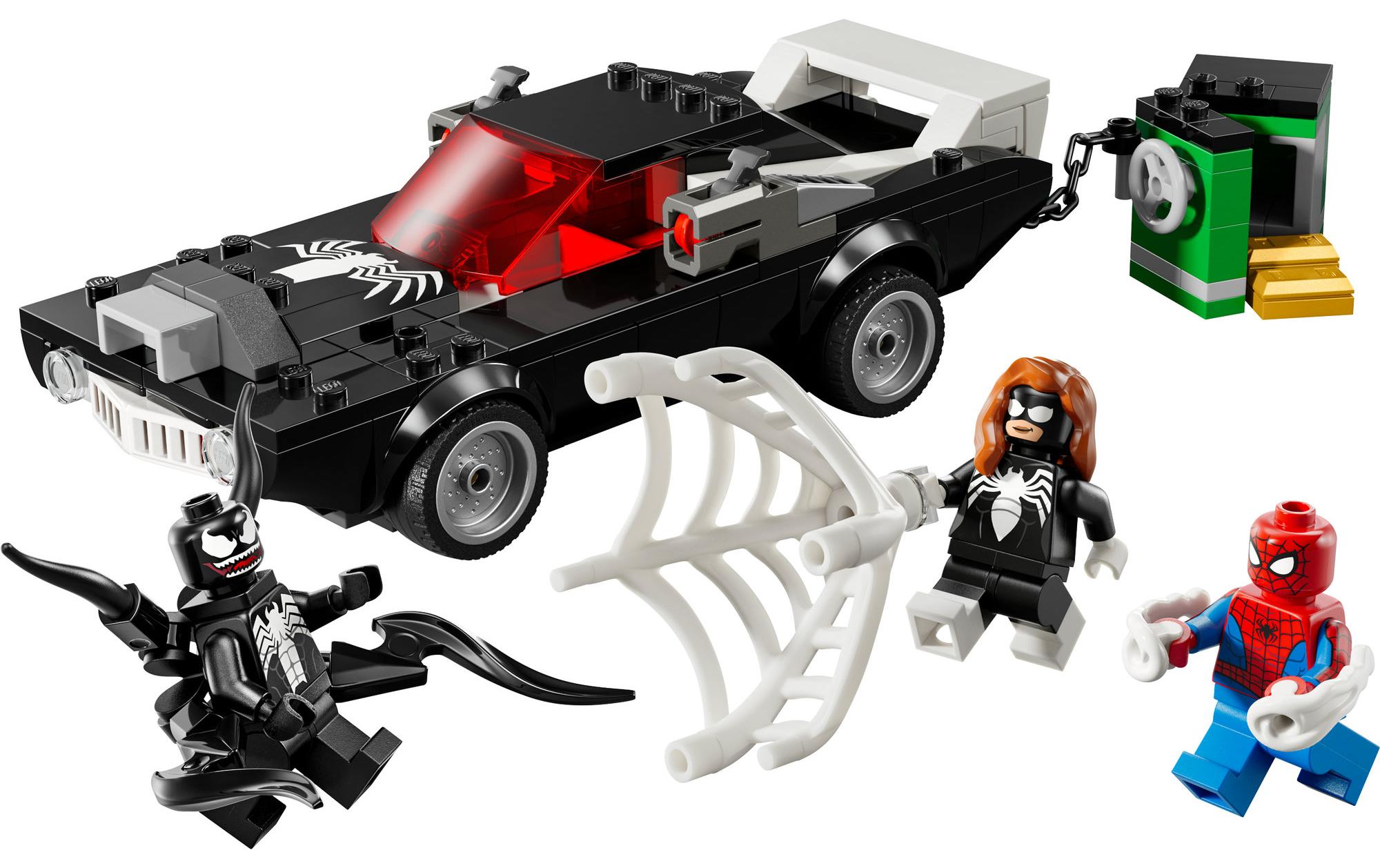 Marvel Spider-Man vs. Venom Muscle-Car 76309Cooles Spider-Man Spielset mit baubarem Marvel Auto