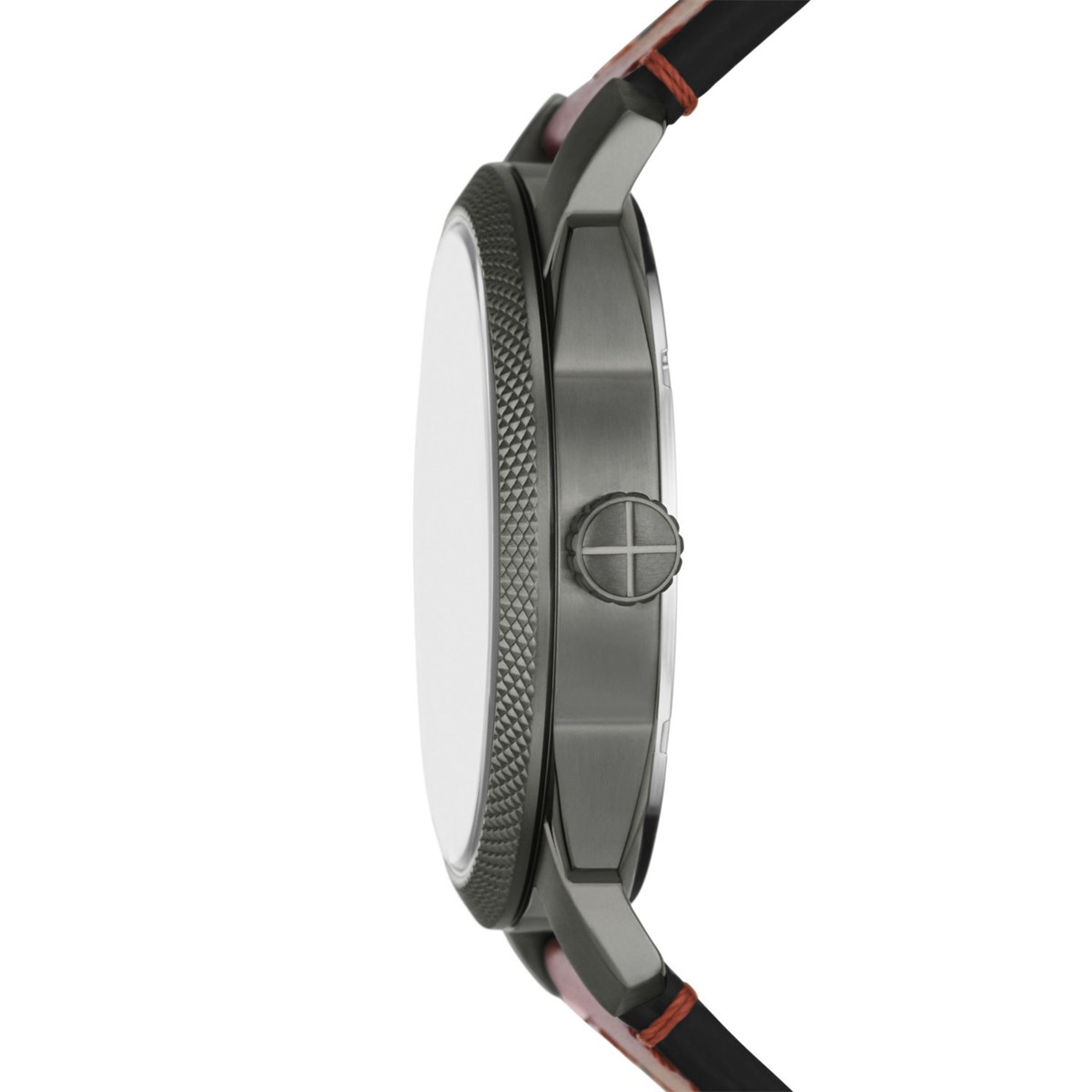 Montre Fossil Machine cuir brun