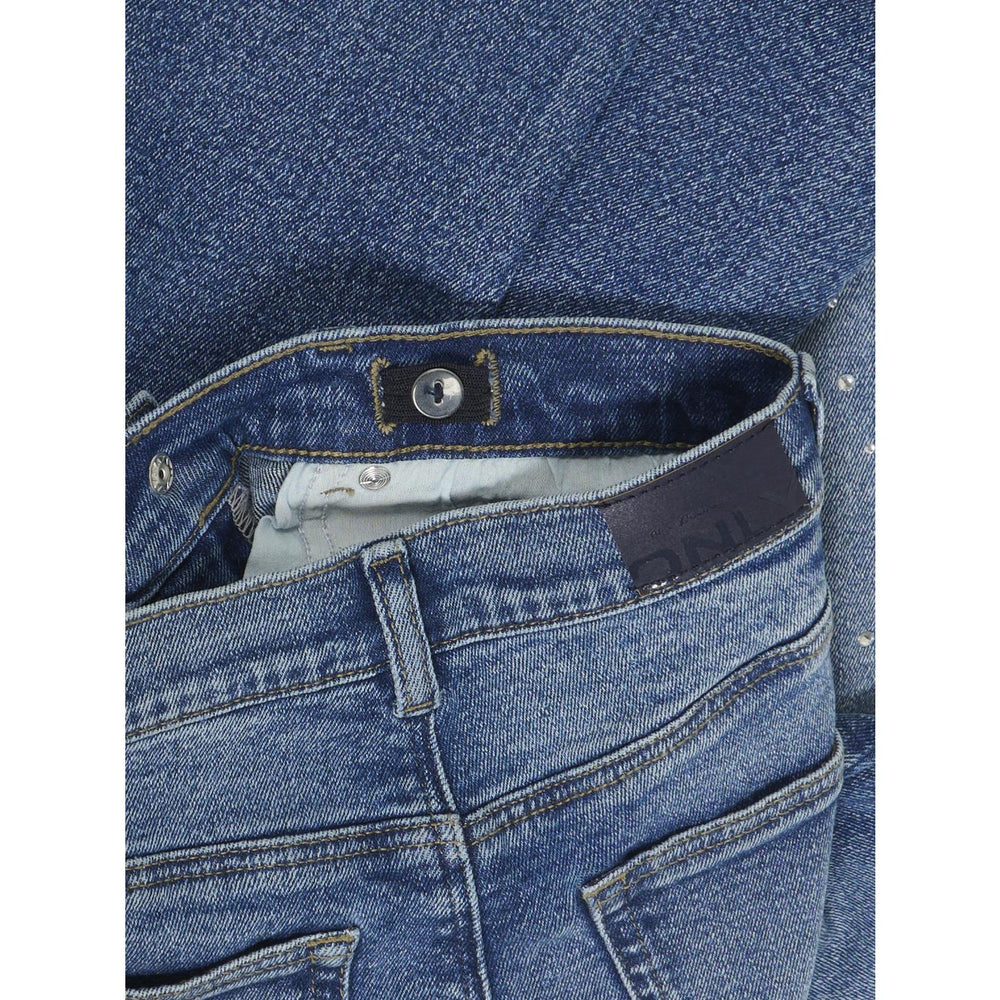 Køb kids ONLY Medium Blue Denim Rhinestones Kogjuicy Rhs Wide Leg Dnm Cro557 Noos