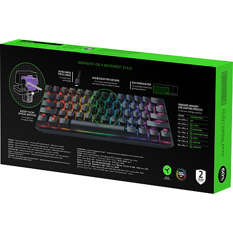 Razer Huntsman Mini clicky tastatur - sort