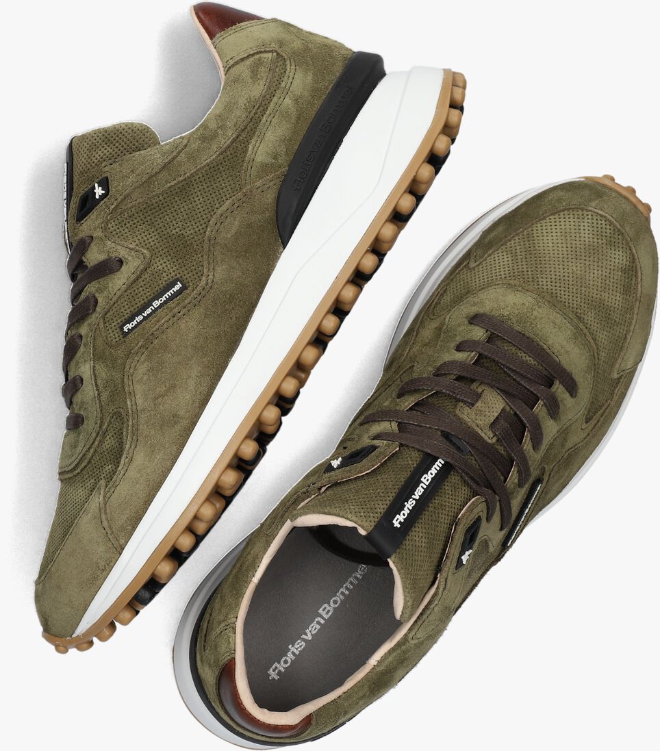 FLORIS VAN BOMMEL groene floris van bommel lage sneakers sfm-10082
