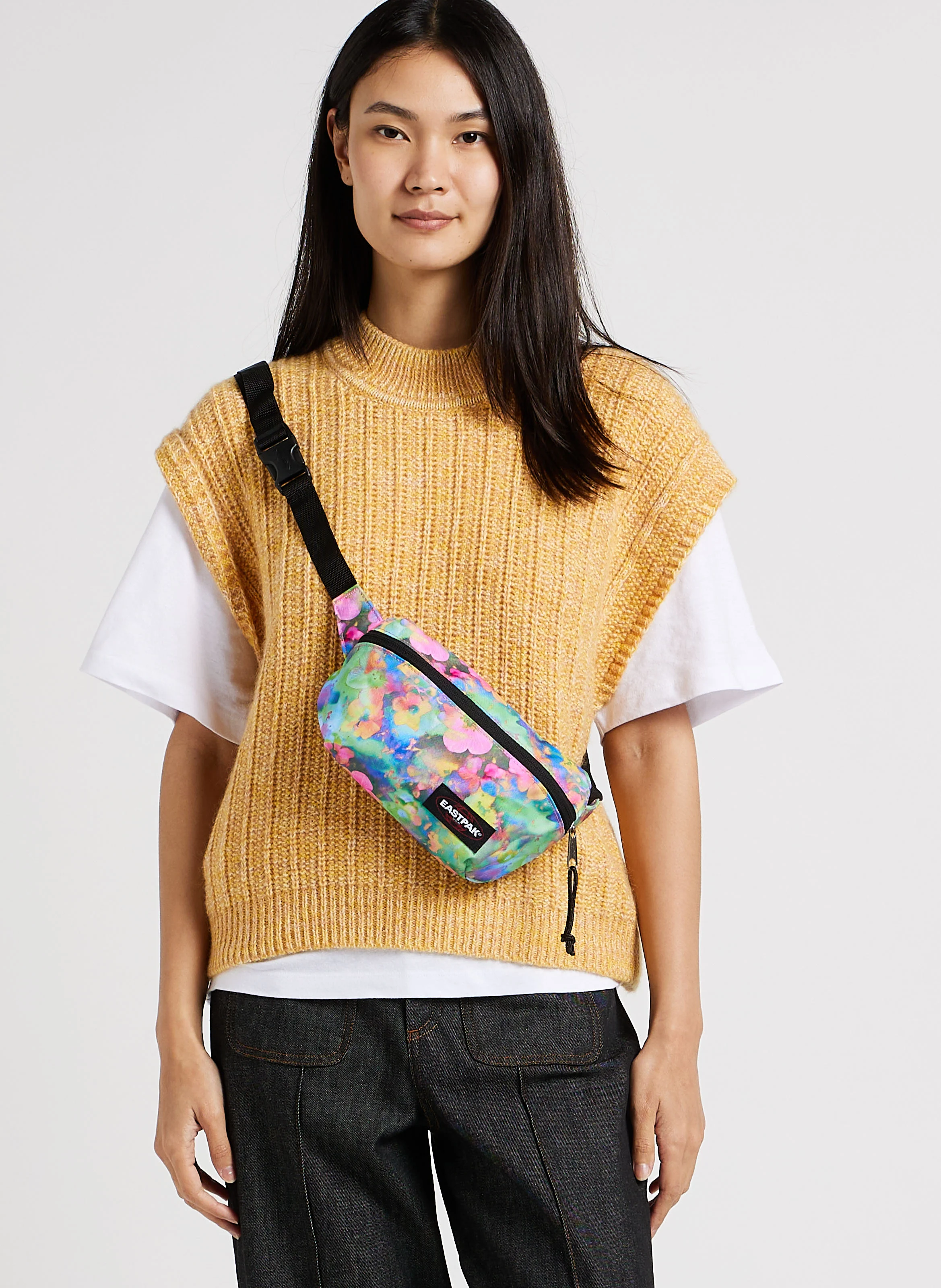 SOMMAR - Sac banane en velours | Multicolore