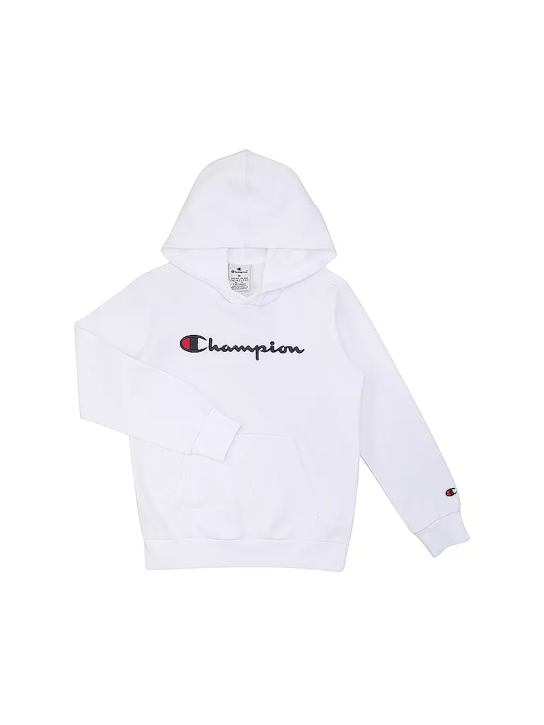 CHAMPION Jungen Kapuzensweater - Hoodie weiss