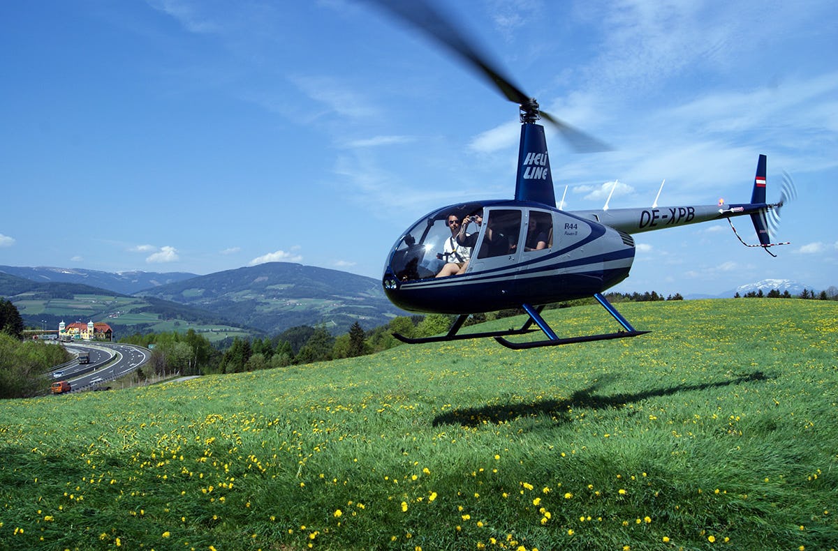 Hubschrauber Rundflug in Kilb als Geschenkidee