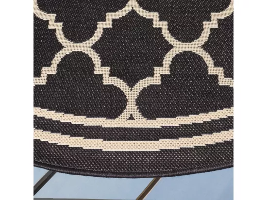 Tapis Black & Beige 79 X 152 cm - Bleeker