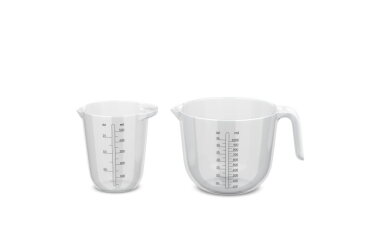Maatbekerset 2-delig Chef It (500 ml   1000 ml) - transparant