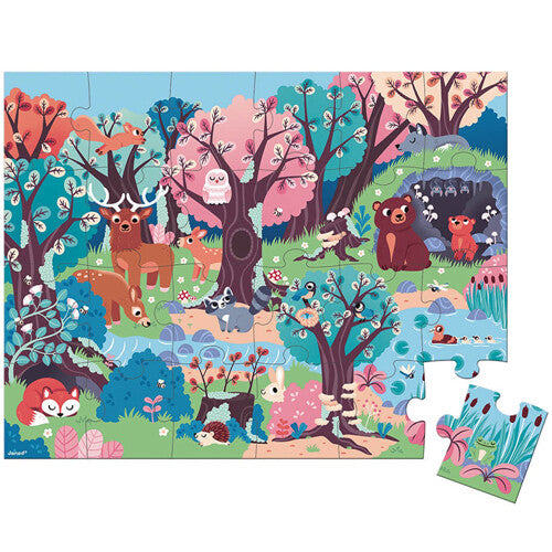 Janod magische puzzel het bos - 24st