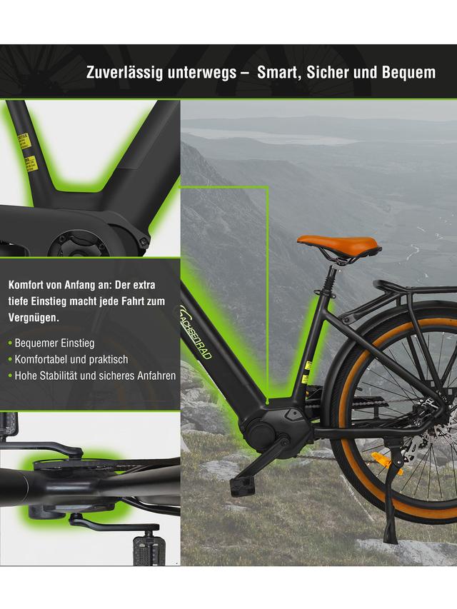 Mobilität der Zukunft E-Fahrrad X7