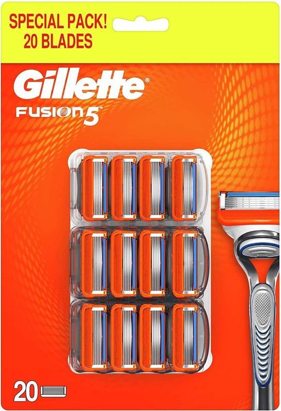 Gillette - Fusion5 - Scheermesjes - 20 Stuks - Inclusief Precisietrimmer
