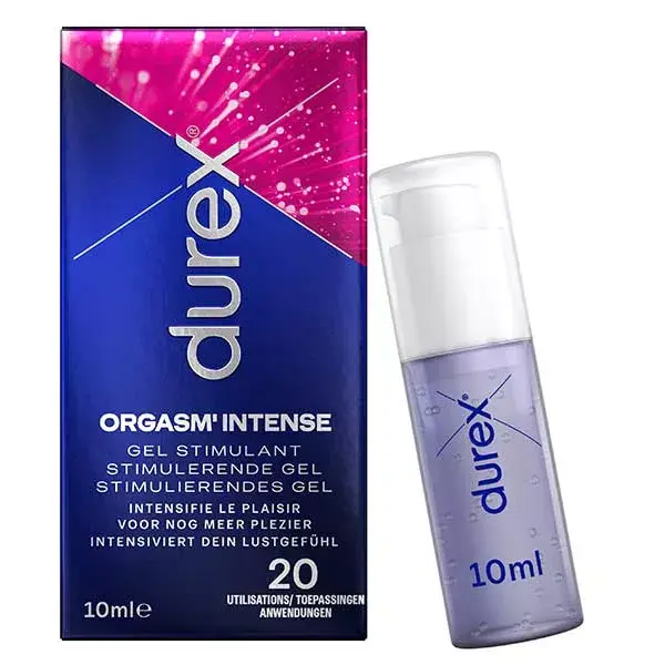 Gel para Orgasmo Intenso Durex - Gel Estimulante - Efeito Quente/Frio - 10ml