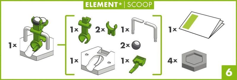 GraviTrax - Element Scoop - Knikkerbaan - Innovatief Schommelsysteem