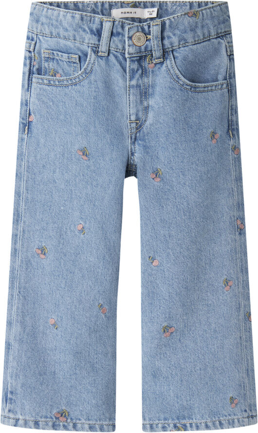 Name It NMFROSE WIDE JEANS 3614-ZA B Blå