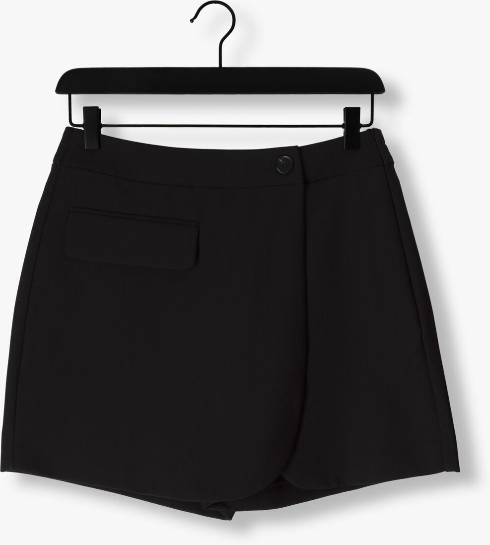CO\\'COUTURE zwarte co'couture minirok vola wrap skort