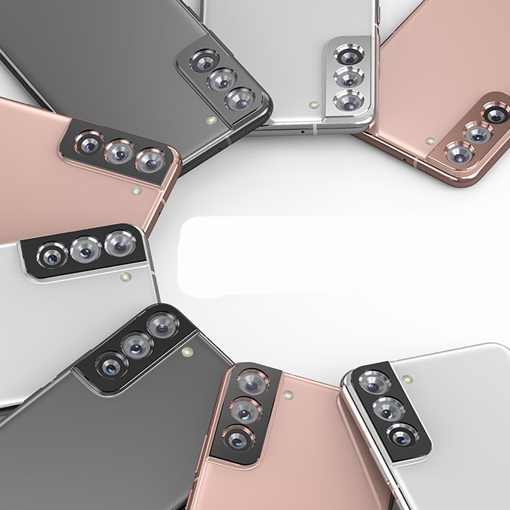 Samsung Galaxy S22 5G / S22  Plus 5G Kamera Objektiv Protector Vollschutz - Roségold