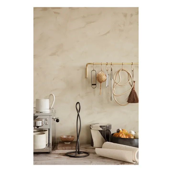 Ferm Living Porte Essuie-tout Curvature  | Noir