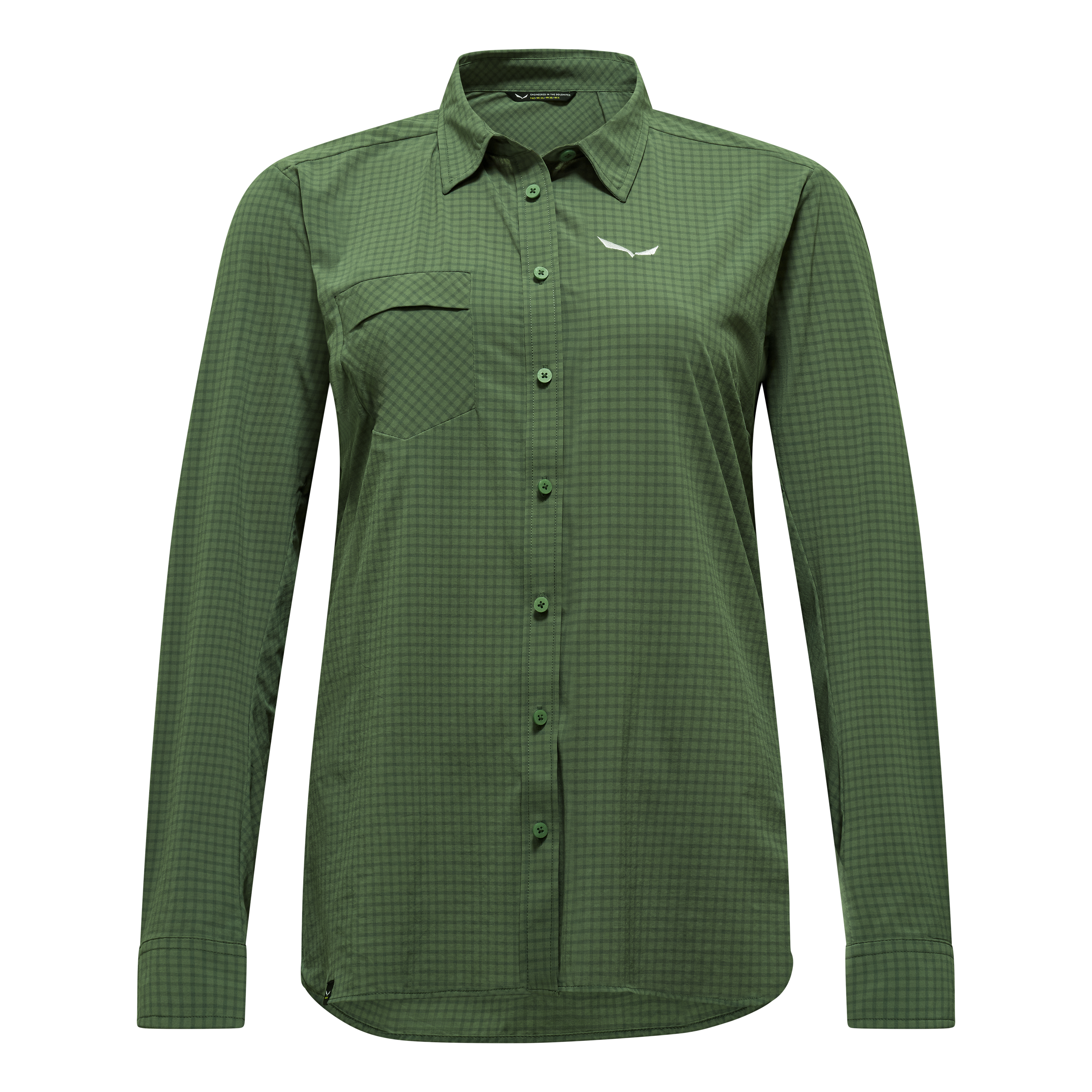 Puez Minicheck Dry'ton Damen T Shirt