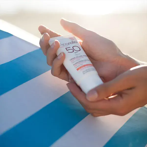 Acorelle Crème Solaire Visage SPF50 Bio 50ml