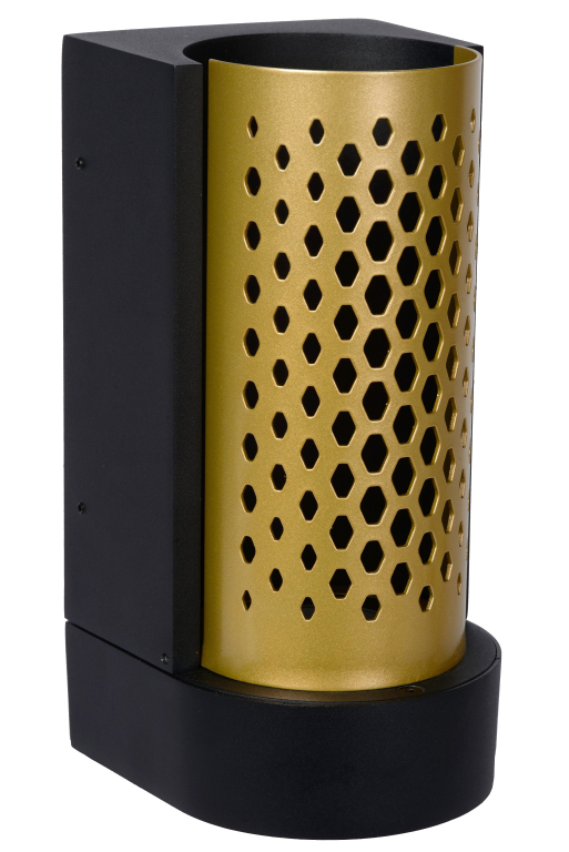 Lucide Kiran wandlamp LED buiten IP65 messing