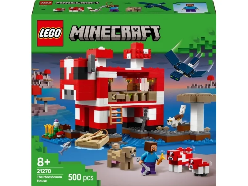 LEGO Minecraft 21270 Mooshroom-huset